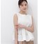 〈a／mie〉ピンタックフレアーブラウス26SS