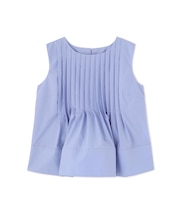 〈a／mie〉ピンタックフレアーブラウス26SS