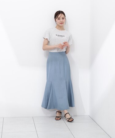 ハイウエストマーメイドスカート