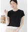 〈a／mie〉レースヘムTシャツ