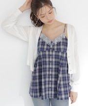 ＜追加生産＞＜UVカット＞シアーカーディガン