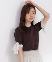 リボンドッキングニット