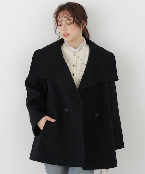 <a/mie>ビッグカラーハーフコート 26AW