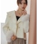 フェイクファー付きワイドカラーショートコート 26AW