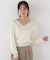 Vネック総針ニット 26AW