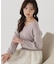 Vネック総針ニット 26AW