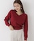 Vネック総針ニット 26AW