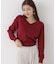 Vネック総針ニット 26AW