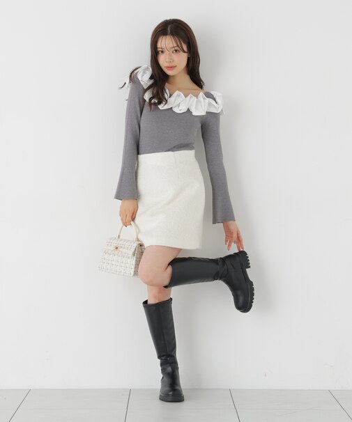 台形ミニスカート