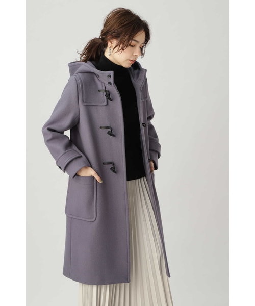 新品タグ付き❗️ナチュラルビューティーベーシック　ダッフルコート　ロング　グレー ダッフルコート｜エヌドット ナチュラルビューティーベーシックの通販