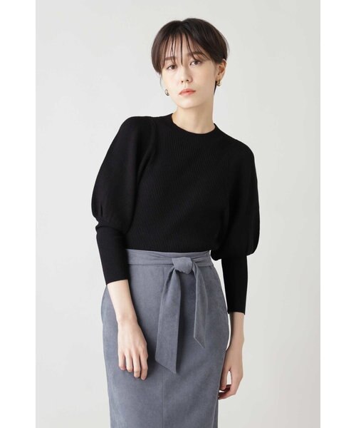 専用‼️美品 SOV. ソブ デザインニット 36 ブラック パワーショルダー パワーショルダーニットプルオーバー | LAEMUSE(ラエミューズ) | 公式