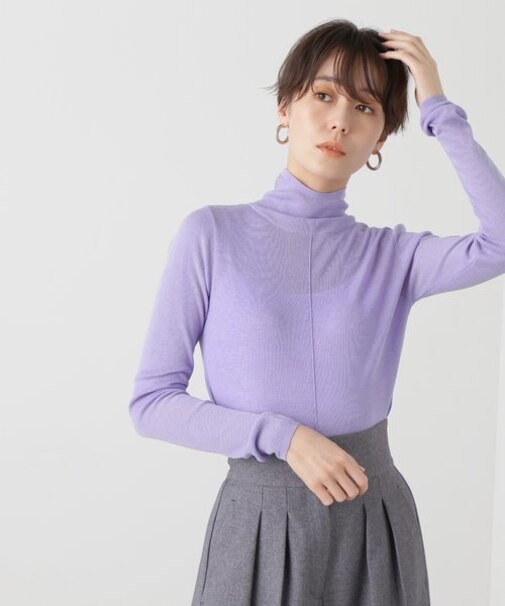 シアーレイヤードニットインナー