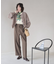 センタープレスベルト付ワイドパンツ《S Size Line》