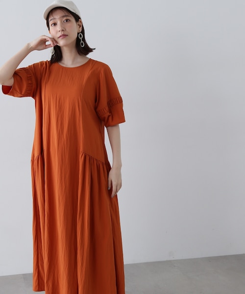 【美品✨】定価30,000円❤️ナチュラルビューティー✨サイズ34 ✨ワンピース サイドティアードワンピース《S Size Line》｜エヌドット