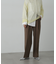 センタープレスベルト付ワイドパンツ《S Size Line》