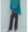 センタープレスベルト付ワイドパンツ《S Size Line》