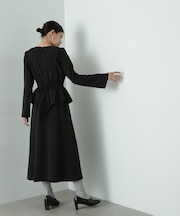 4wayラッフルワンピース