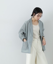 シアーテーラードジャケット