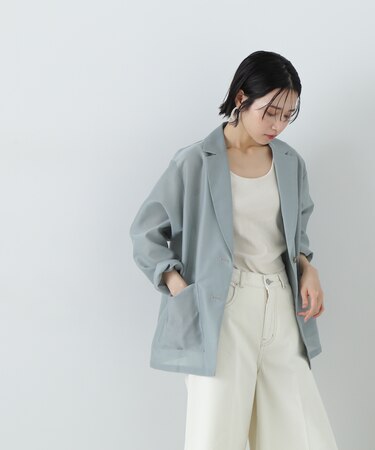 シアーテーラードジャケット