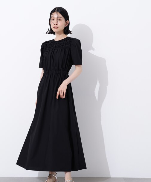 ローンタックショルダーワンピース