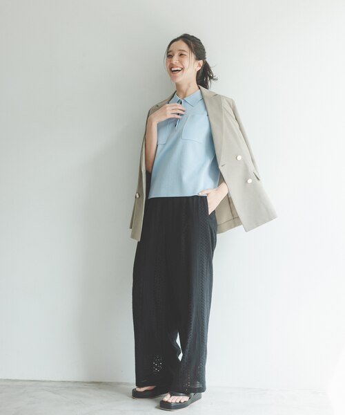 レースイージーパンツ｜エヌドット ナチュラルビューティー