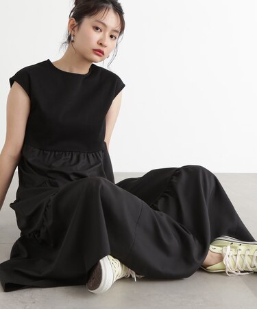 ドッキングティアードワンピース