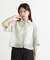 シアークロップドシャツ
