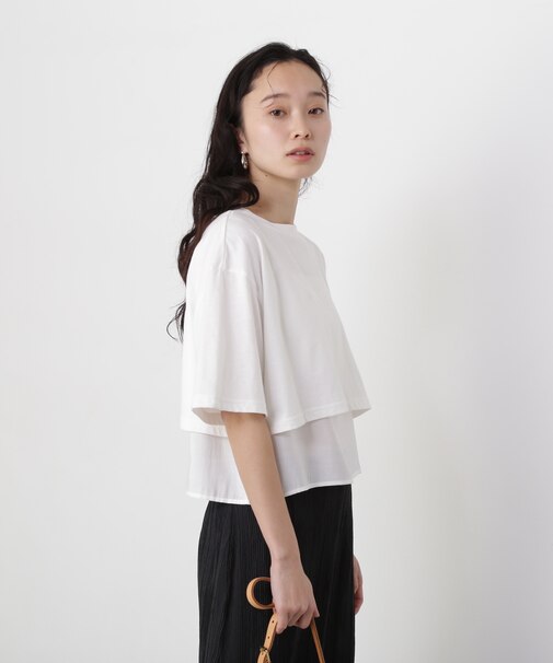 ヘムレイヤードTシャツ