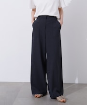 ドライタッチストレートワイドパンツ《WEB限定商品》