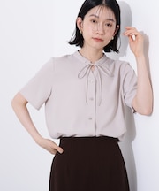 ナローリボンタイブラウス