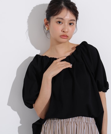 2wayオフショルカットソー