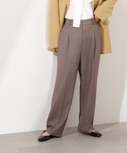 ツィーディーワンタックストレートパンツ