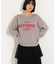 フレンチロゴジャガードニット