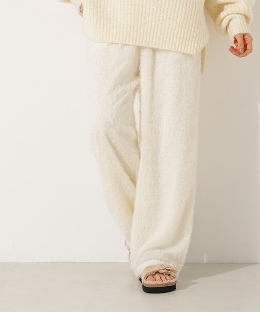 フェザータッチワイドパンツ