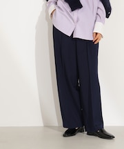 ツータックワイドパンツ
