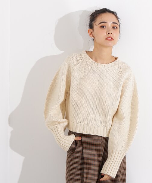 ミドルゲージフォルムニット