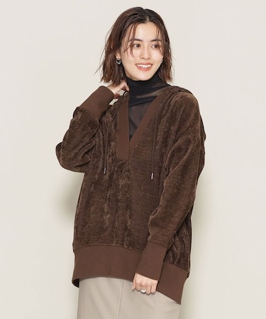 カットコールフードトップス