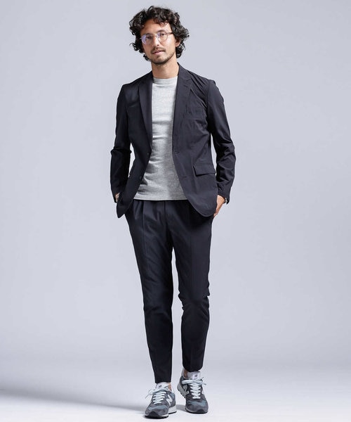 ダメリーノ SOLOTEXシアサッカーソリッドセットアップ｜ナノ