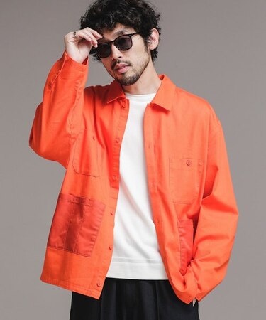 マルチポケットワイドワークシャツ