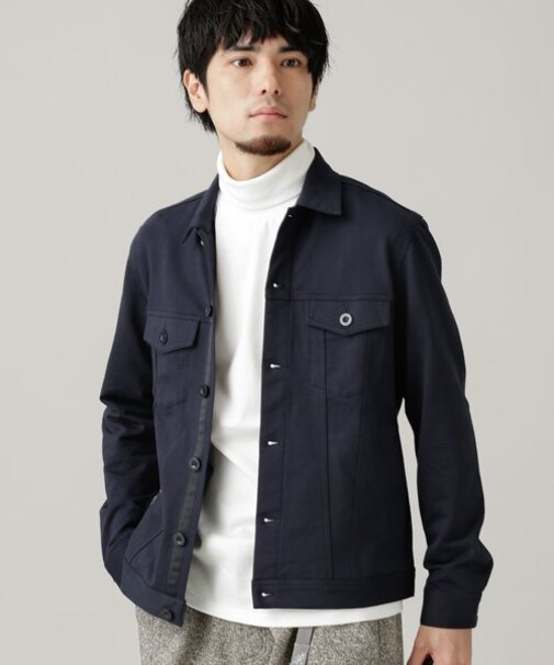 NANO MOBILITY ジャージーショートブルゾン