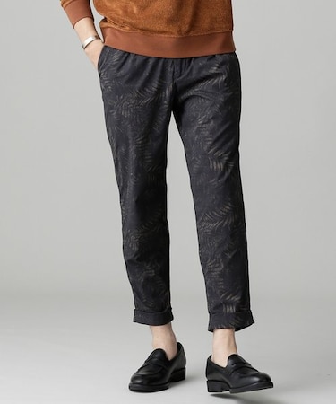 総柄タスランナイロンスラックス