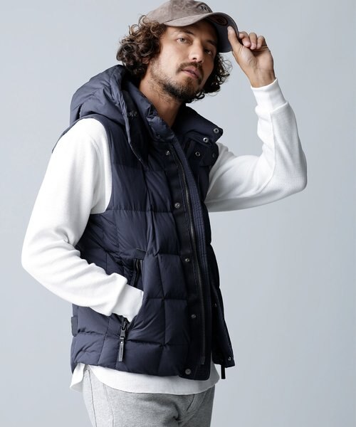 西川ダウン カグラベスト｜ナノ・ユニバースの通販｜&mall（アンド