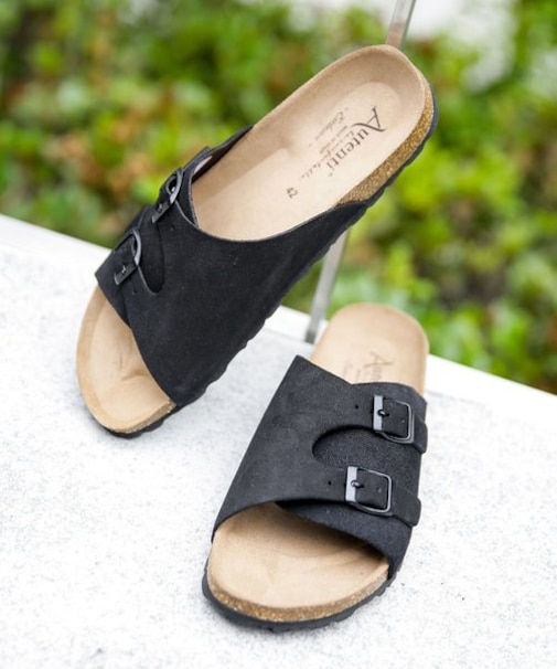 《WEB限定》AUTENTI／別注スエードシャワーサンダル