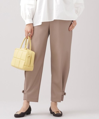 ヴィーガンレザー パンツ(セットアップ可)