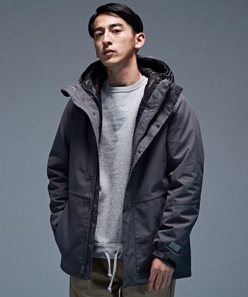 ヒューゴボス 3way マウンテンパーカー OGAWA 3WAY マウンテンパーカー｜ナノ・ユニバースの通販｜&mall