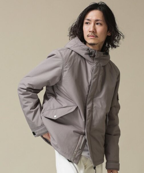 中綿ミリタリーフードブルゾン