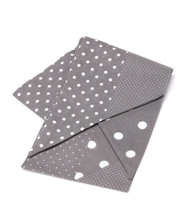 ランダムドットプリントスカーフ