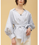 Mes Demoiselles／ボタンダウンカシュクールシャツ 長袖