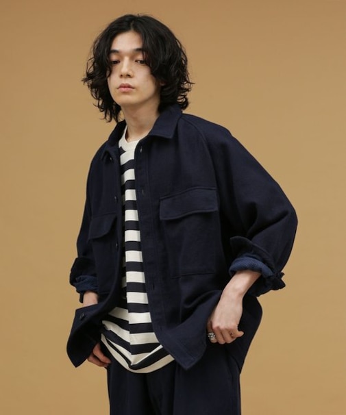 LB.03／刺し子ビックポケットブルゾン