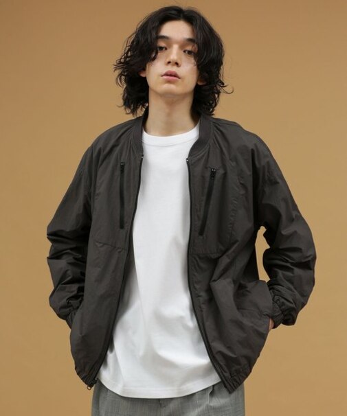 LB.03／ナイロンタスランリバーシブルZIPブルゾン